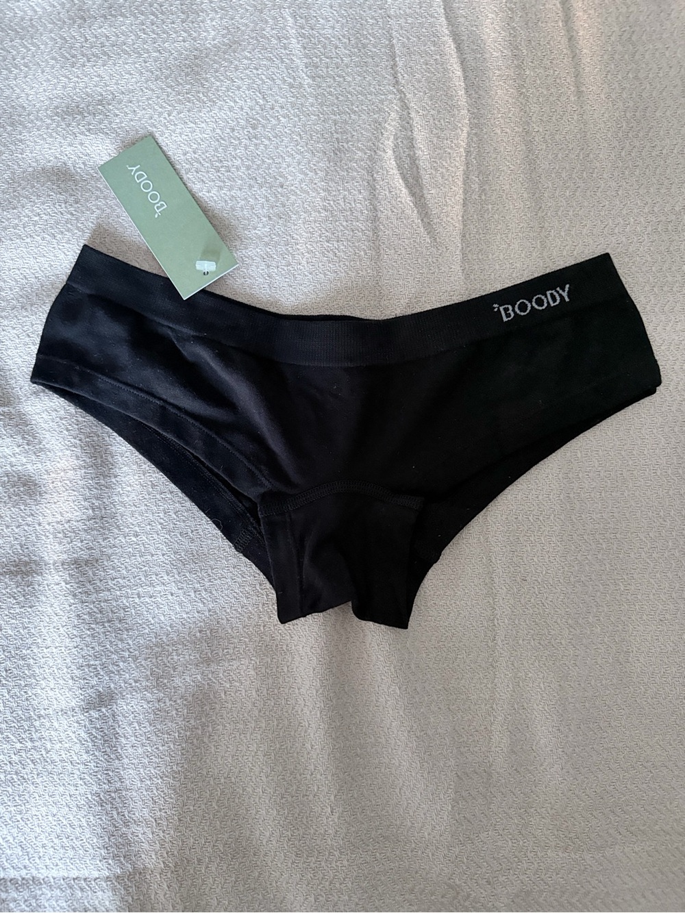 BOODY Black Seamless Bikini Briefs
